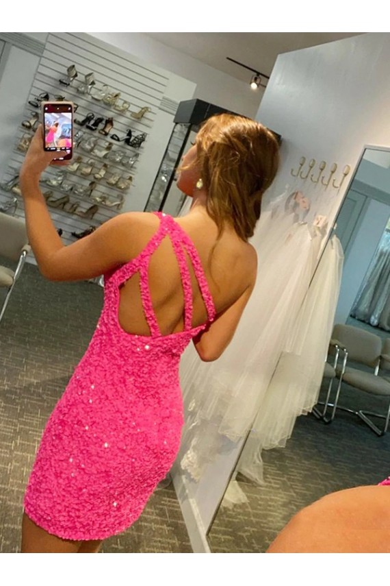 One Shoulder Velvet Sequin Sleeveless Evening Gown Edinburgh